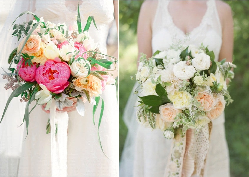 bouquet mariée rubans
